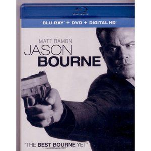 JASON BOURNE on BLU-RAY + DVD, Matt Damon